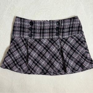 Super cute genuine vintage y2k mini plaid skirt